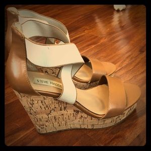 Steve Madden Cork Wedges